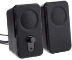 Amazon Basics Computer Speakers for Desktop or Laptop PC | AC-Powered (US Version)