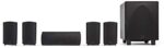 Definitive Technology ProCinema 6D - Compact 5.1 Channel Home Theater Speaker System (2019 Model) | 250-Watt Powered Subwoofer, Center Channel + 4 Speakers | Sleek, Modern Looks Match Any Décor, Black