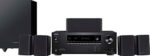 Onkyo HT-S3910 Home Audio Theater Receiver and Speaker Package, Front/Center Speaker, 4 Surround Speakers, Subwoofer and Receiver, 4K Ultra HD (2019 Model)