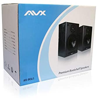 AVX Audio 6.5 Inch Bookshelf Speaker Pair (AVX Audio 6.5" Audio system)