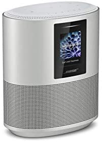 Bose Dwelling Speaker 500: Sensible Bluetooth Speaker with Alexa Voice Management Constructed-in, Silver