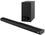 Polk Audio Signa S2 Ultra-Slim TV Sound Bar Works with 4K and HD TVs Wireless Subwoofer Includes HDMI and Optical Cables Bluetooth Enabled, Black