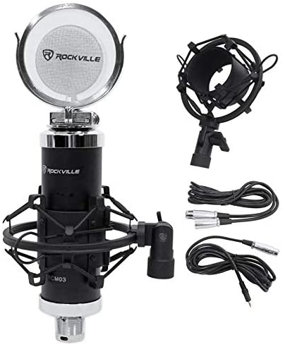 2 Mackie CR5-X 5" Multimedia Studio Monitor Audio system+Microphone+Stands+Foam Pads