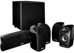 Polk Audio Blackstone TL1600 Compact Home Theater System - 5.1 Channel | 6 Items - 4 TL1 Satellite Speakers + 1 Center Channel + 8" Powered Subwoofer