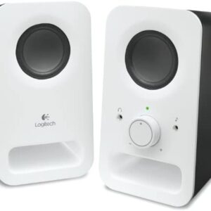 Logitech Multimedia Speakers Z150 with Stereo Sound for Multiple Devices, White