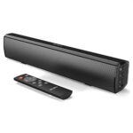 Majority Bowfell Small Sound Bar for TV with Bluetooth, RCA, USB, Opt, AUX Connection, Mini Sound/Audio System for TV Speakers/Home Theater, Gaming, Projectors, 50 watt, 15 inch