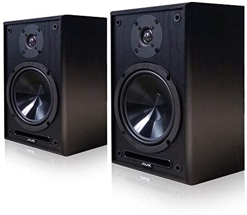 AVX Audio 6.5 Inch Bookshelf Speaker Pair (AVX Audio 6.5" Speakers)