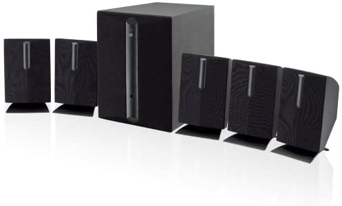 GPX HT050B 5.1 Channel Home Theater Speaker System (Black)