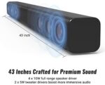 Dwelling Audio Sound Bar Constructed-in Subwoofer