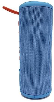 SYLVANIA SP953-BLUE Rubber-End Bluetooth Speaker with Fabric Trim (Blue)