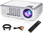 Theater Projector Appropriate with TV, HDMI, VGA, AV, USB and Distant Management