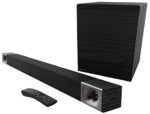 Klipsch Cinema 600 Sound Bar 3.1 Home Theater System with HDMI-ARC for Easy Set-Up, Black