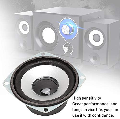 V BESTLIFE 3 inch 4Ω 15W Excessive Sensitivity Full Vary Twin Magnetic Loudspeaker Audio Speaker