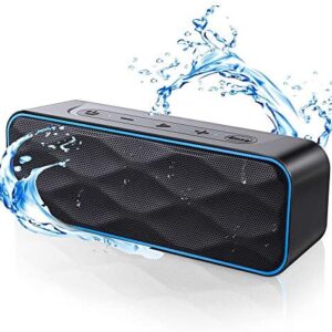 Waterproof Bluetooth Speaker, ZoeeTree S1Pro Speaker Bluetooth Wireless with Strong Bass & 20W HD Sound, Bluetooth Speakers with 36Hours, 100Ft Wireless Range, Portable Speakers for Outdoors, Travel