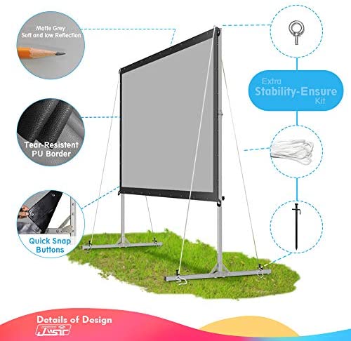 Rear Projector Display with Stand