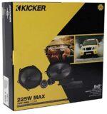 Kicker 46CSS684 Automotive Audio 6x8 Element Full Vary Stereo Audio system Set CSS68