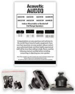 Acoustic Audio AA321B and AA40CB Indoor Audio system Dwelling Theater 5 Speaker Set