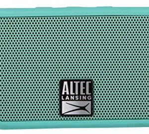Altec Lansing Mini H2O - Wireless Bluetooth Waterproof Speaker, Floating, IP67, Portable, Strong Bass, Rich Stereo System, Microphone, 30 ft Range, Lightweight, 6-Hour Battery, Mint (IMW257-MNT-GRP)