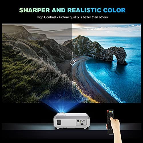1080P HD Projector, Bonsen Video Projecto