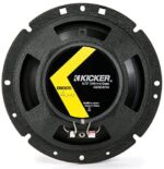 2 Kicker 43DSC6704 D-Series 6.75" 240W 2-Way 4-Ohm Car Audio Coaxial Speakers