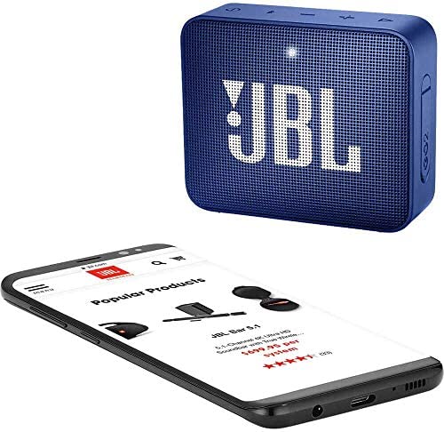 JBL GO2 - Waterproof Extremely Transportable Bluetooth Speaker - Blue