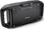 Portable Bluetooth Speaker, AOMAIS Waterproof Outdoor Speaker 50W(70W Peak) Stereo Sound, 30H Playtime Wireless Speakers with Deep Bass and 10000mAh Power Bank, TWS, FM Radio for Party