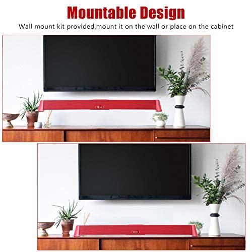 Sound Bar, SIXGO Sound Bars for TV Wired and Wi-fi Bluetooth 4.2 House Theater Audio TV Audio system