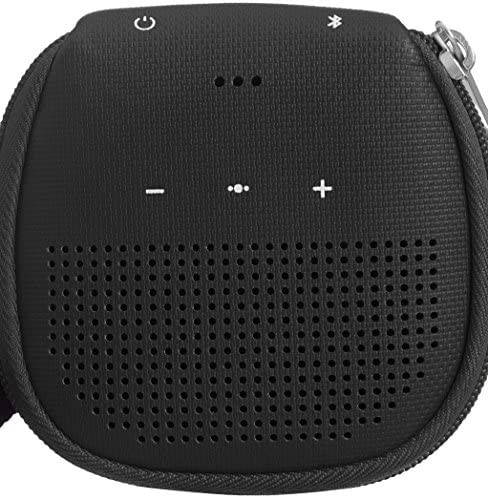 Amazon Fundamentals Case with Kickstand for Bose SoundLink Micro Bluetooth Speaker - Black